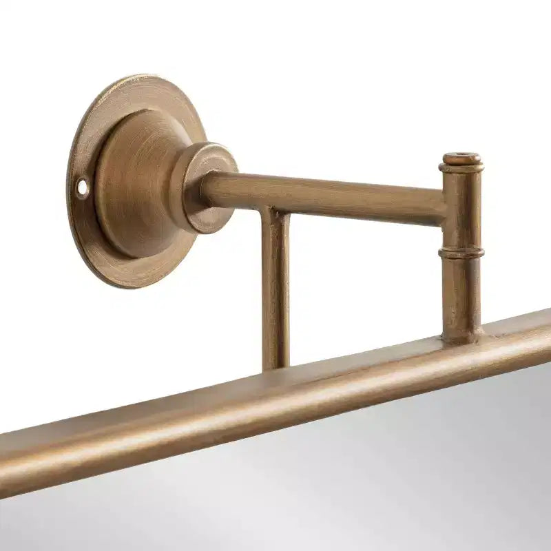 Miroir Pivotant Octogonal Doré