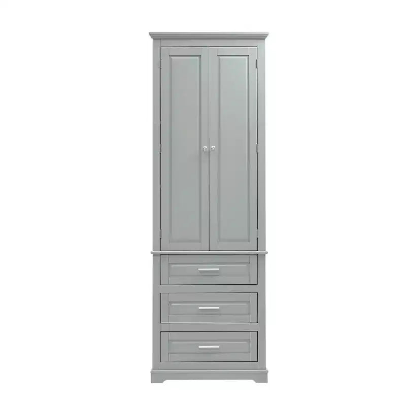 Meuble haut de rangement de salle de bain avec trois tiroirs