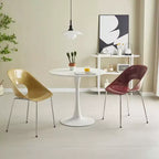Table à manger moderne, Table bistrot ronde pour 2 personnes