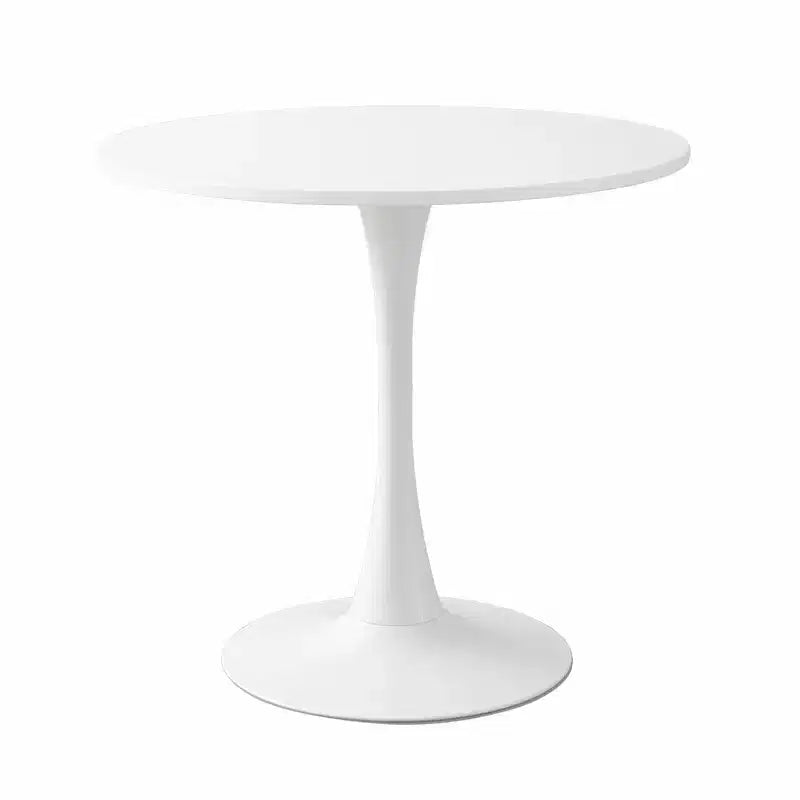 Table à manger moderne, Table bistrot ronde pour 2 personnes