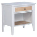 Coaster,Bexhill 1-drawer Nightstand Bedside Table White