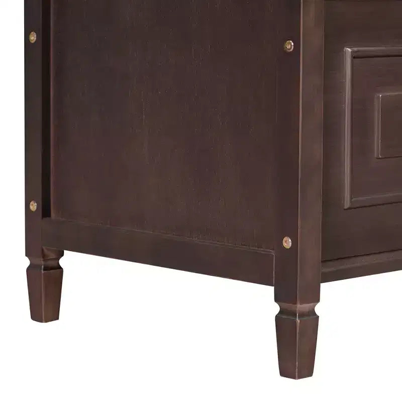 Banc de rangement d'entrée rustique en bois massif avec coussin amovible, banc à chaussures pour salon