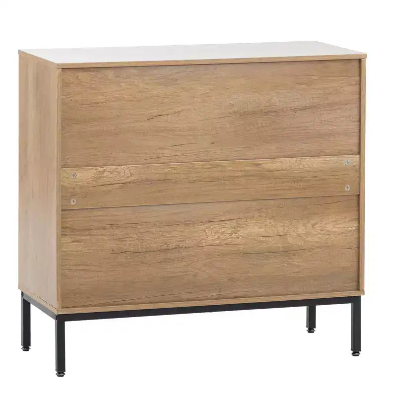 Meuble à vin avec rangement, buffet de salle à manger, meuble de rangement en bois