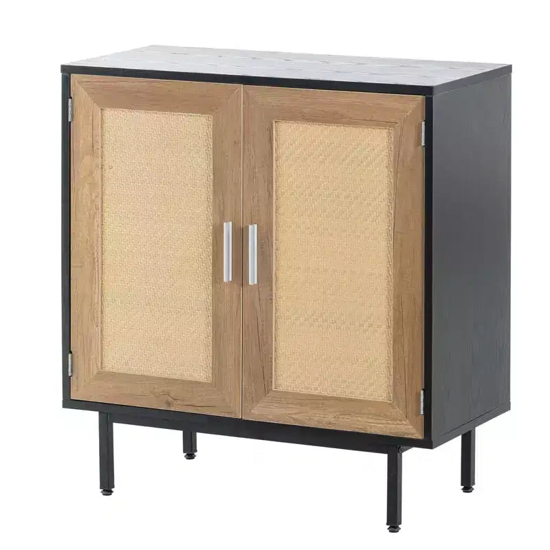 Meuble à vin avec rangement, buffet de salle à manger, meuble de rangement en bois