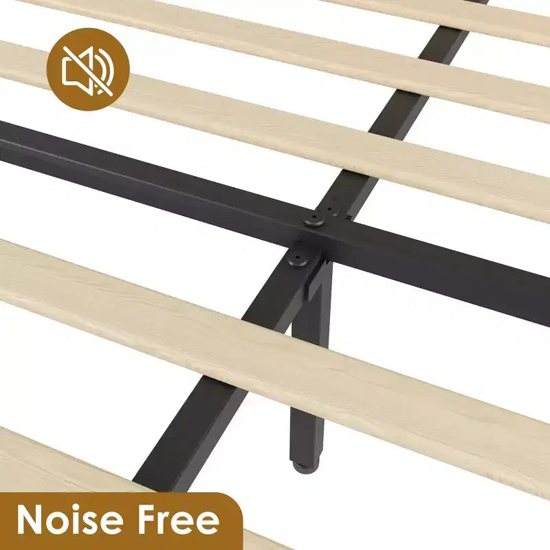 Lit en rotin avec 2 tiroirs, lit plateforme en bois avec tête de lit en rotin, lit de rangement, pas besoin de sommier tapissier, chêne naturel