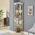 MAYEERTY Bathroom Storage Cabinet MDF+Wood Veneer 1 Door 1 Drawer Waterproof