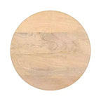 Table d'appoint en bois, Naturel, 12x12x22