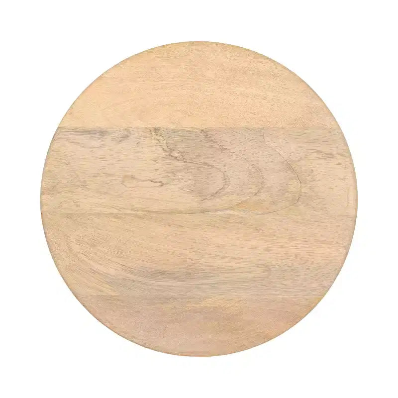 Table d'appoint en bois, Naturel, 12x12x22