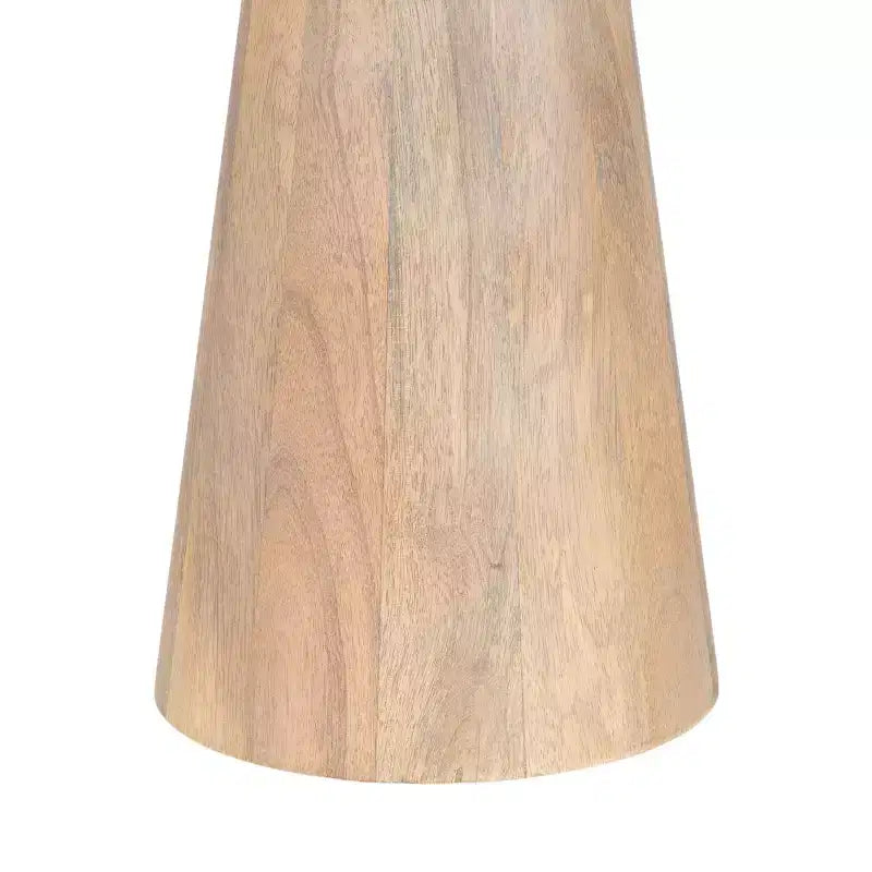 Table d'appoint en bois, Naturel, 12x12x22