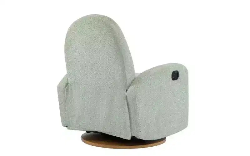 Fauteuil inclinable 360 pivotant et basculant vert clair