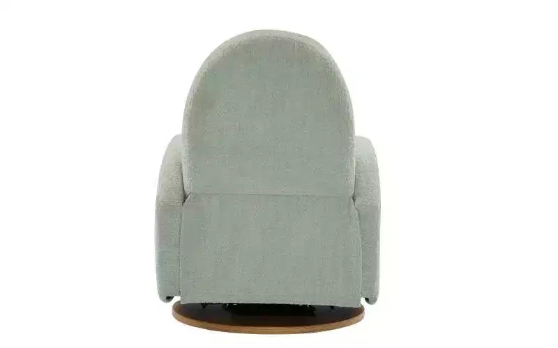 Fauteuil inclinable 360 pivotant et basculant vert clair