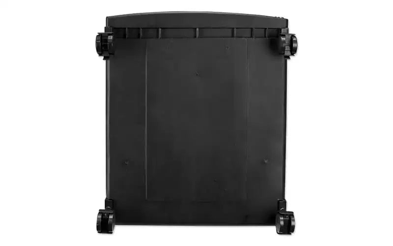 Meuble de classement mobile, 2 tiroirs pour dossiers format légal/lettre, noir, 14,75 x 18,25 x 26