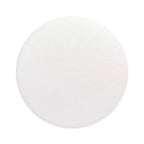 Pouf rembourré rond Bali avec base en bois naturel
