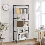Hyleory Triple Cabinet Bookcase, Vertical Storage Cabinet, Decorative Cabinet