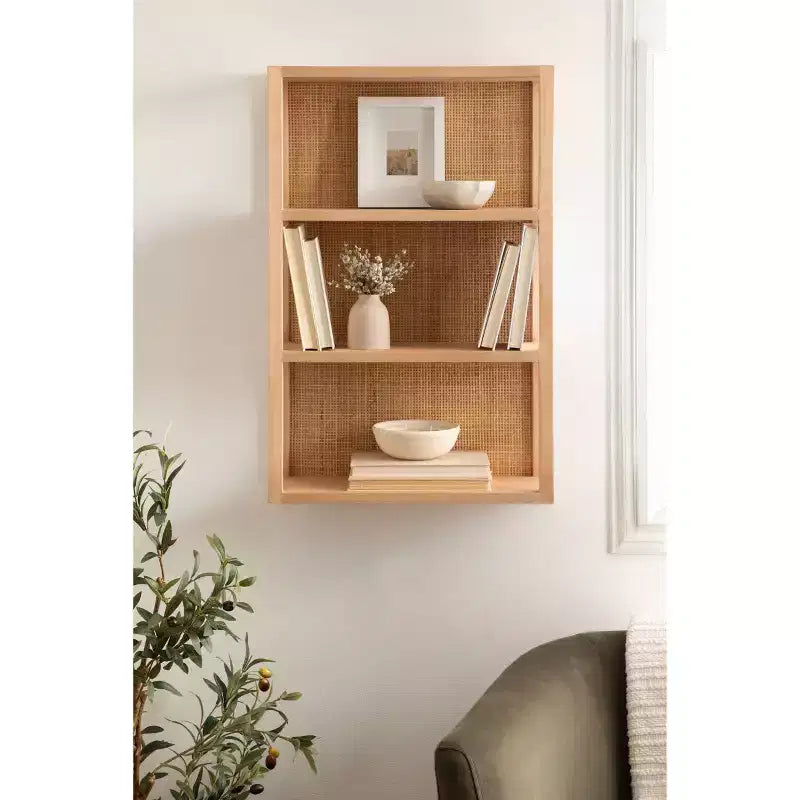 Étagère murale en bois
