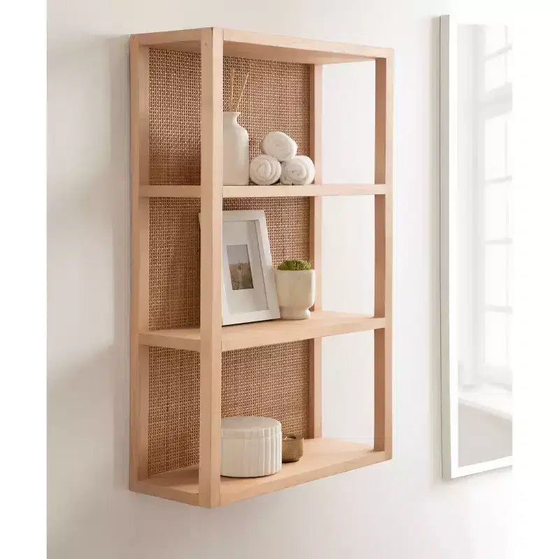 Étagère murale en bois