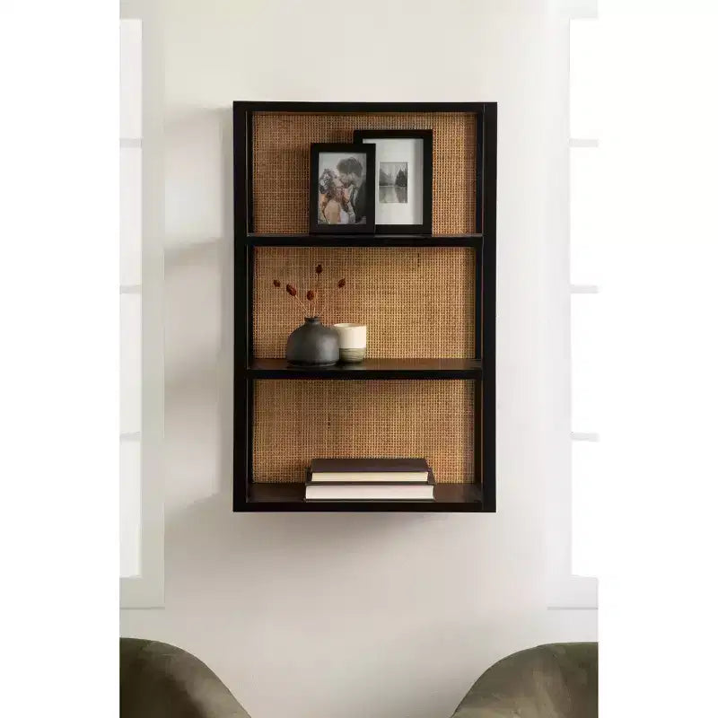 Étagère murale en bois